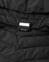 Chaqueta aislante ligera Reima Uumaja para niños, color negro – Detalle de la etiqueta con el nombre