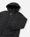 Chaqueta aislante ligera Reima Uumaja para niños, color negro – Detalles del producto 1