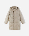 Reima Vaanila Winterjacke Kinder Earthy Beige Vorderansicht