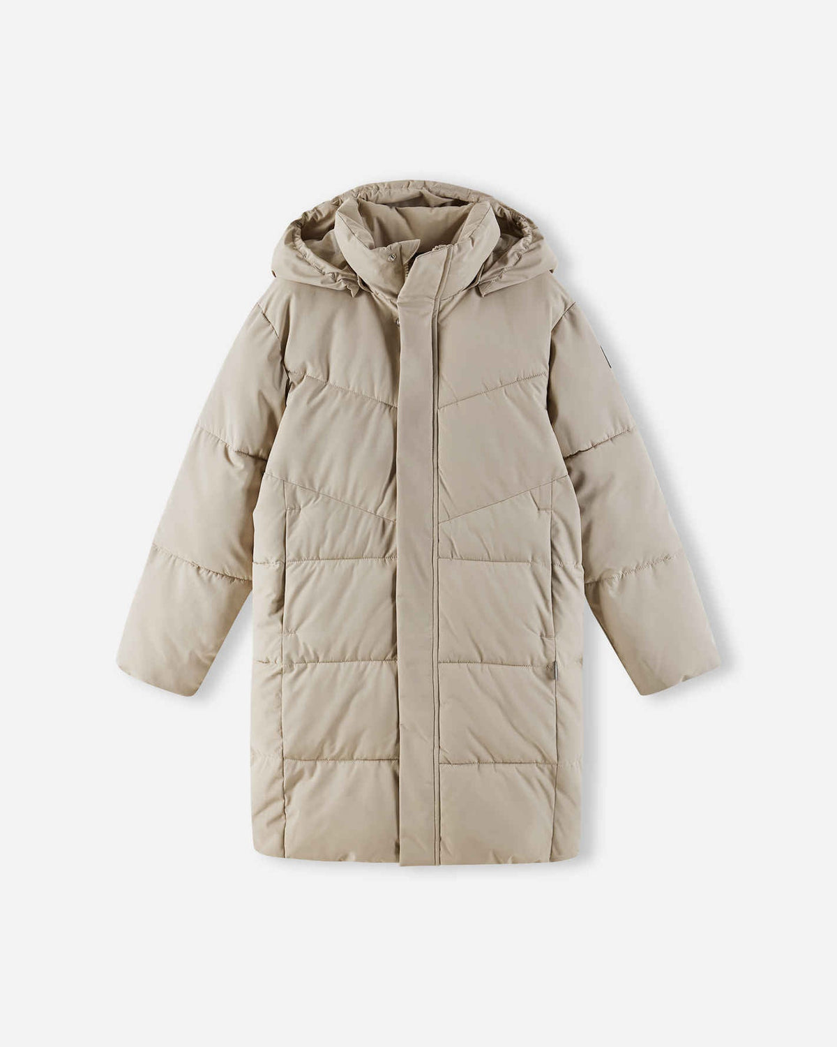 Reima Vaanila Winterjacke Kinder Earthy Beige Vorderansicht