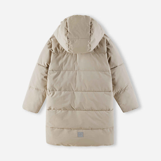 Reima Vaanila Winterjacke Kinder Earthy Beige Rückansicht