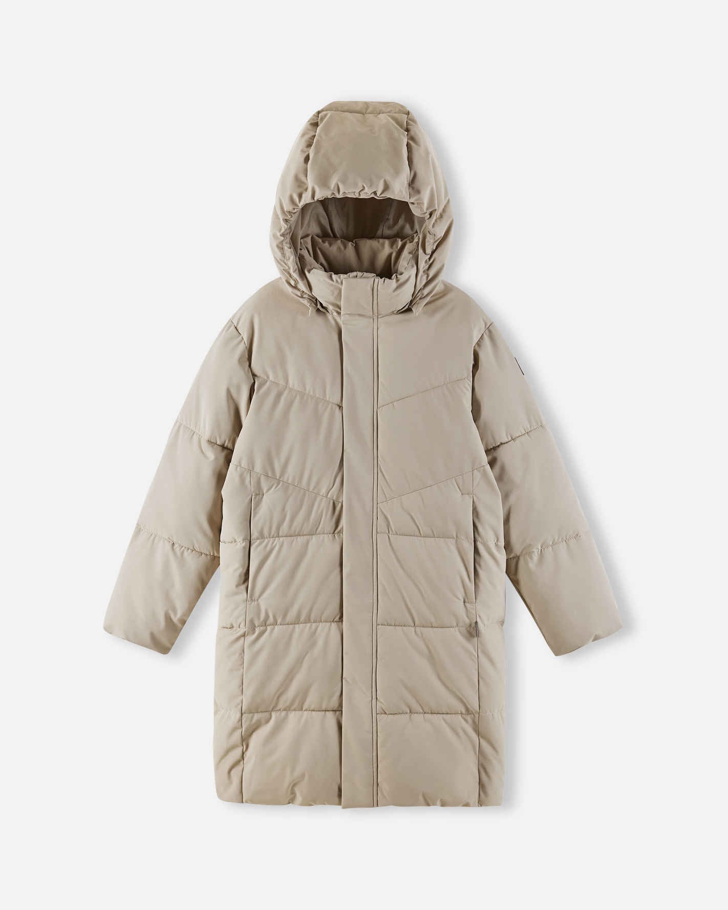Reima Vaanila Winterjacke Kinder Earthy Beige Detailansicht 1