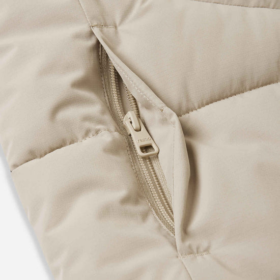 Reima Vaanila Winterjacke Kinder Earthy Beige Seitenansicht
