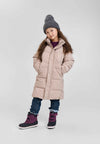 Reima Vaanila Winterjacke Kinder Earthy Beige am Model
