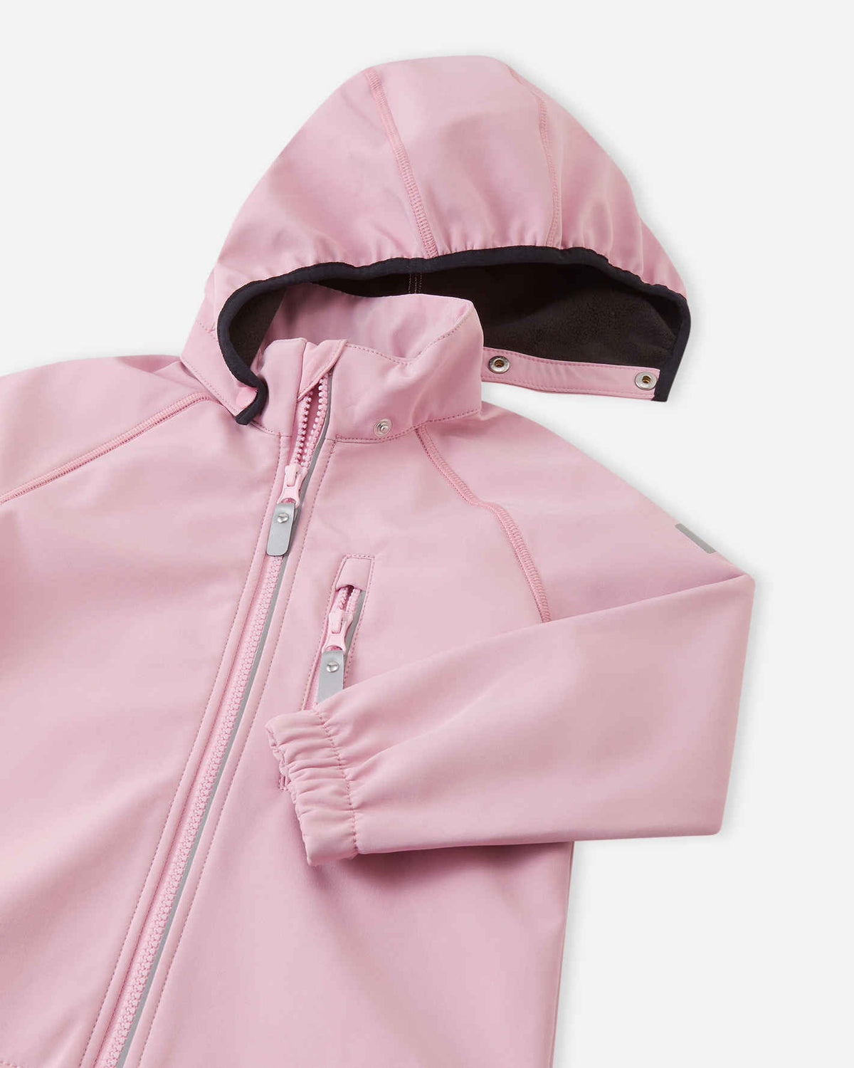 Veste softshell Reima Vantti pour enfants – Gris rose