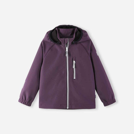 Veste softshell Reima Vantti pour enfants – Deep purple
