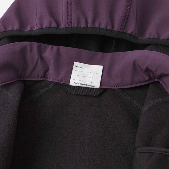 Veste softshell Reima Vantti pour enfants – Deep purple
