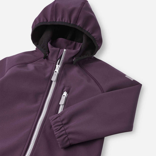 Veste softshell Reima Vantti pour enfants – Deep purple