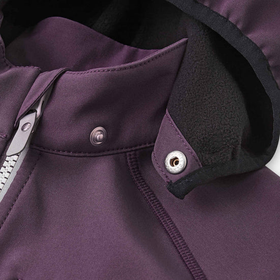 Veste softshell Reima Vantti pour enfants – Deep purple