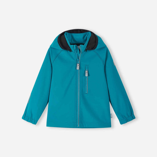 Veste softshell Reima Vantti pour enfants – Bleu aquatique