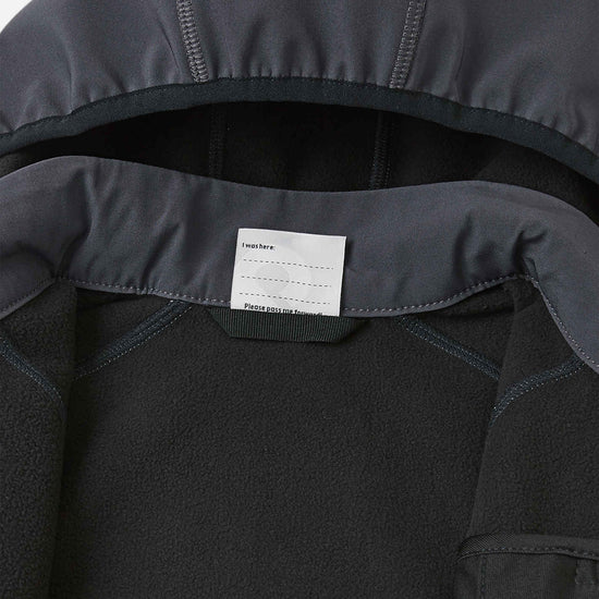 Veste softshell Reima Vantti pour enfants – Soft black