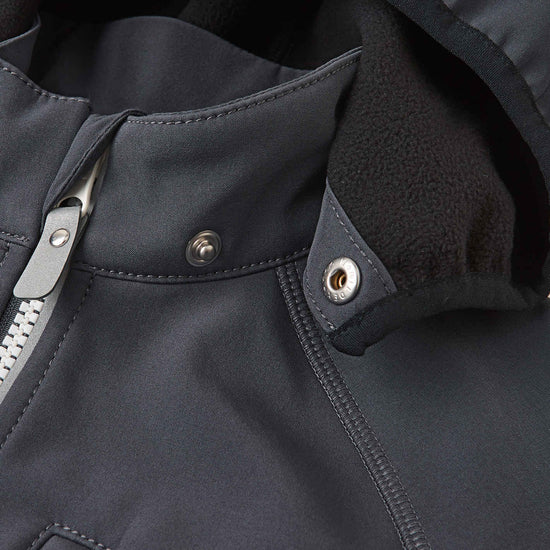 Veste softshell Reima Vantti pour enfants – Soft black