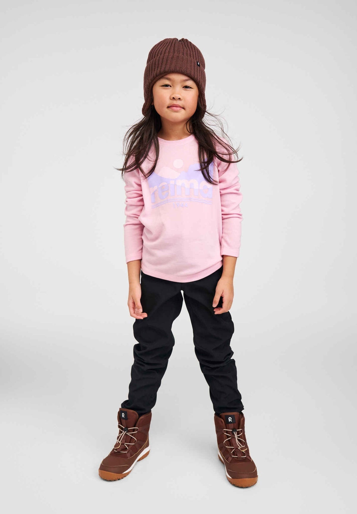 Reima Viisas Merino-Lyocell-Langarmshirt Kinder - Unterwäsche bei PeakStyle