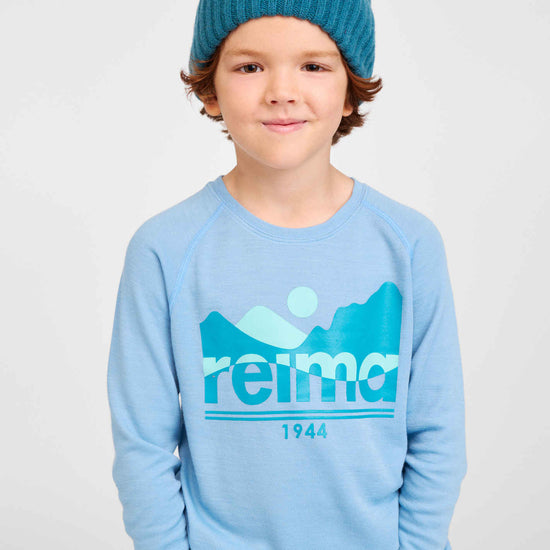 Reima Viisas Merino-Lyocell-Langarmshirt Kinder - Unterwäsche bei PeakStyle