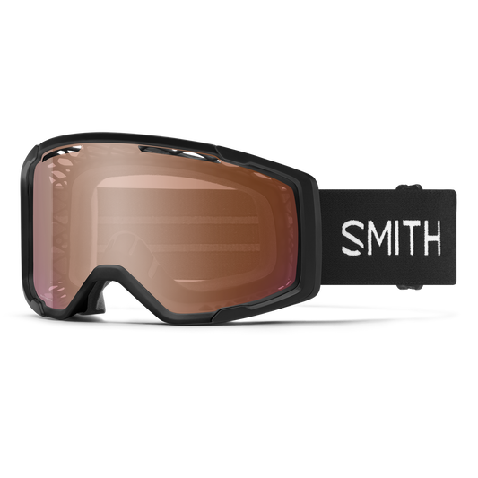 SMITH Rhythm MTB + Dirt Screen – Black - ChromaPop Contrast Rose Flash AF (S1) – Produktansicht 1