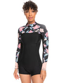 Roxy W 2.0 SWELL SERIES LS BACK ZIP QLOCK - PeakStyle