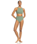 Roxy W ROXY PRO THE POP UP CROP TOP - PeakStyle