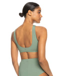 Roxy W ROXY PRO THE POP UP CROP TOP - PeakStyle
