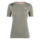 Salewa W CRISTALLO WARM ALPINE MERINO RESPONSIVE T - SHIRT - PeakStyle