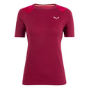 Salewa W CRISTALLO WARM ALPINE MERINO RESPONSIVE T - SHIRT - PeakStyle