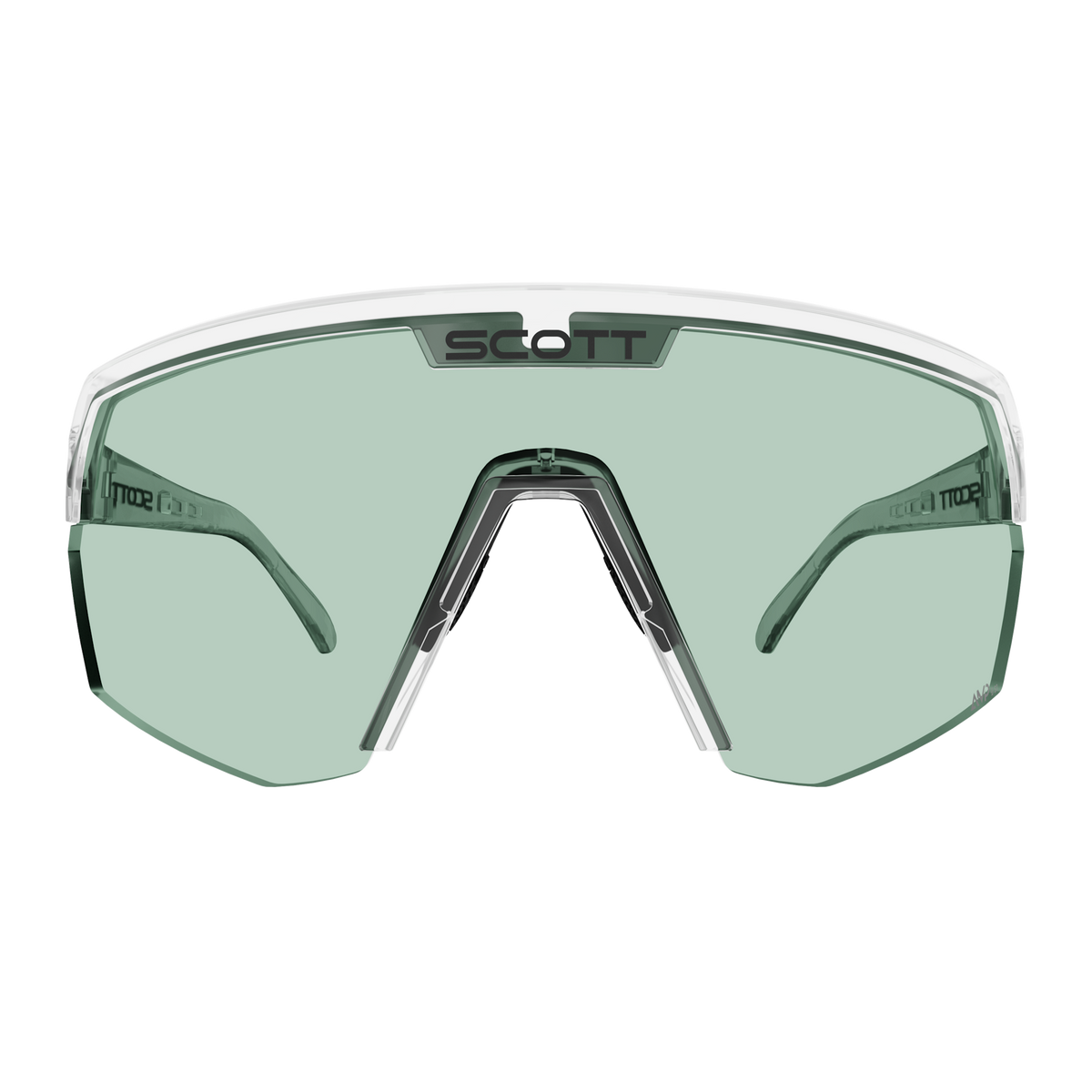 SCOTT Sport Shield – Translucent - AMP Green S1