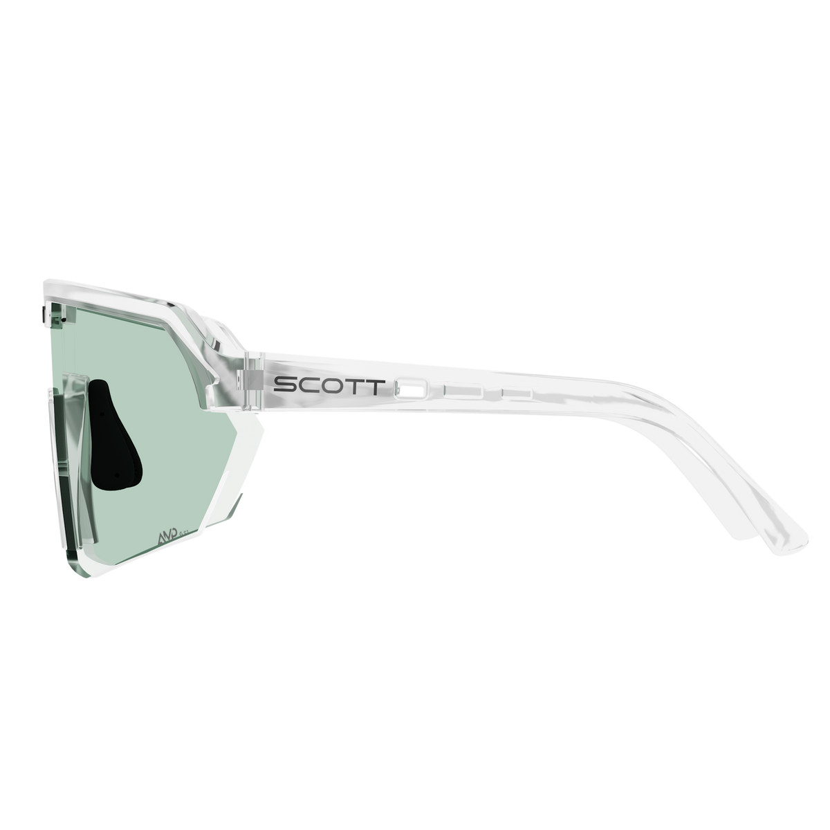 SCOTT Sport Shield – Translucent - AMP Green S1