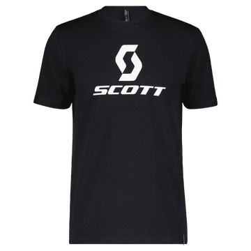 SCOTT Icon T-Shirt Herren in Black – Vorderansicht
