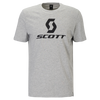 SCOTT Icon T-Shirt Herren in Grey Melange – Vorderansicht