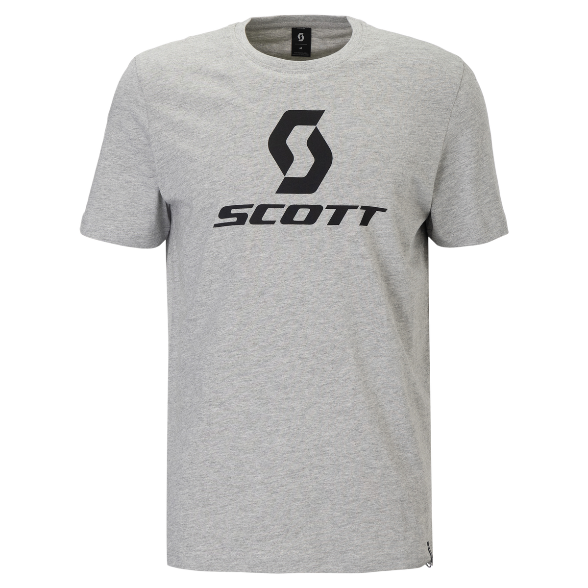 SCOTT Icon T-Shirt Herren in Grey Melange – Vorderansicht