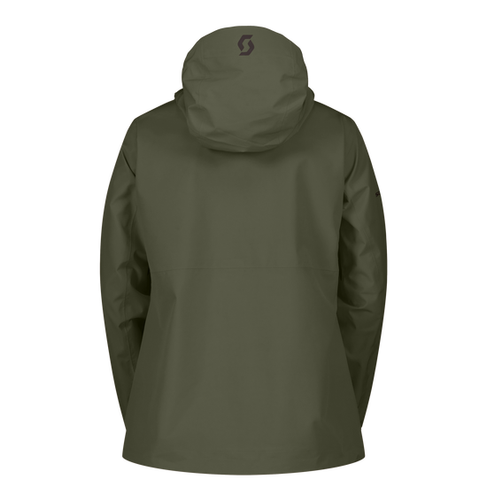 SCOTT Jacket Dryo Pro 2.5L für Damen in Douglas Green – Rückansicht