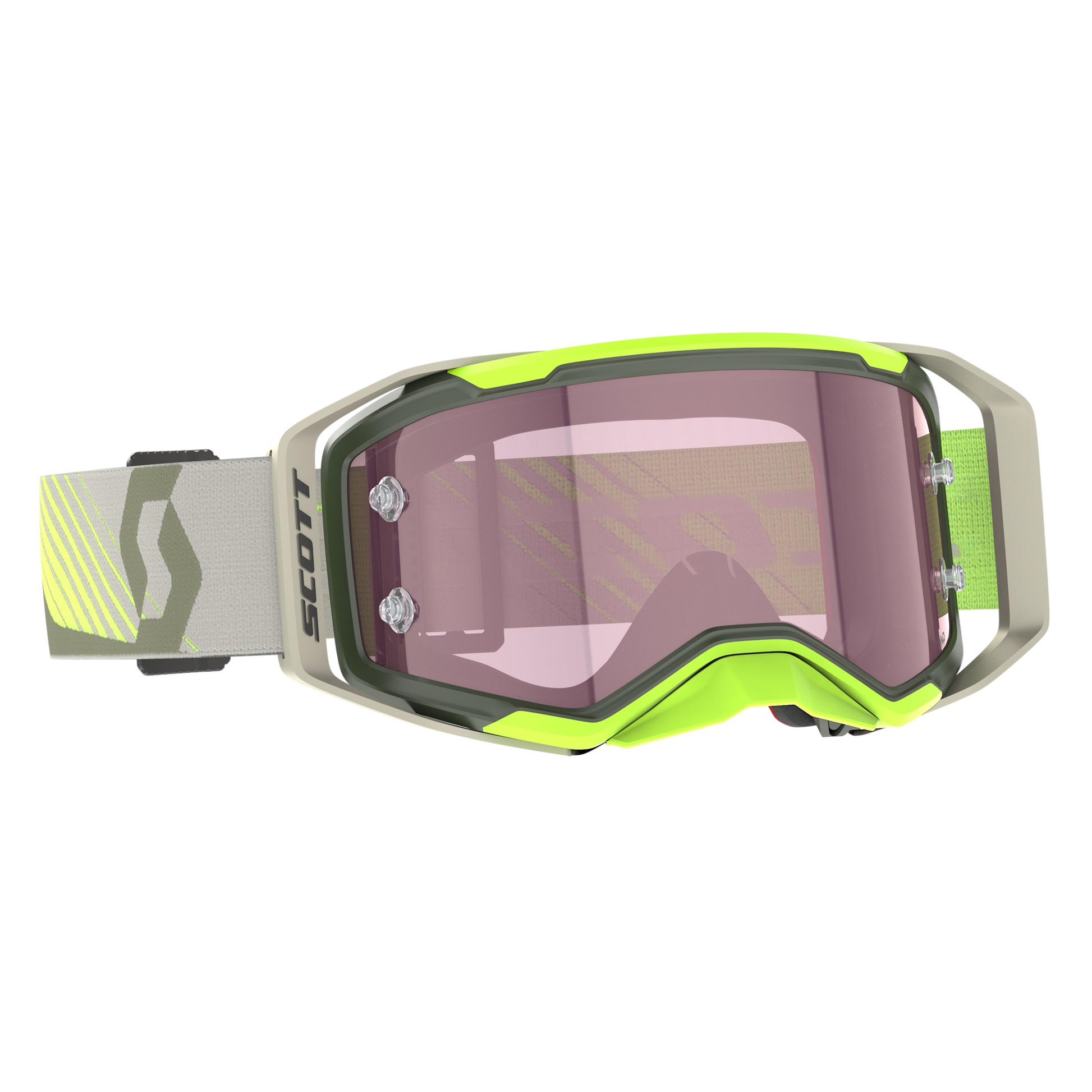 SCOTT 421469 – kaki green/neon yellow / rose works