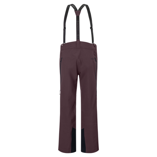 SCOTT Explorair 3L Wintersporthose Herren – Cocoa Red Rückansicht