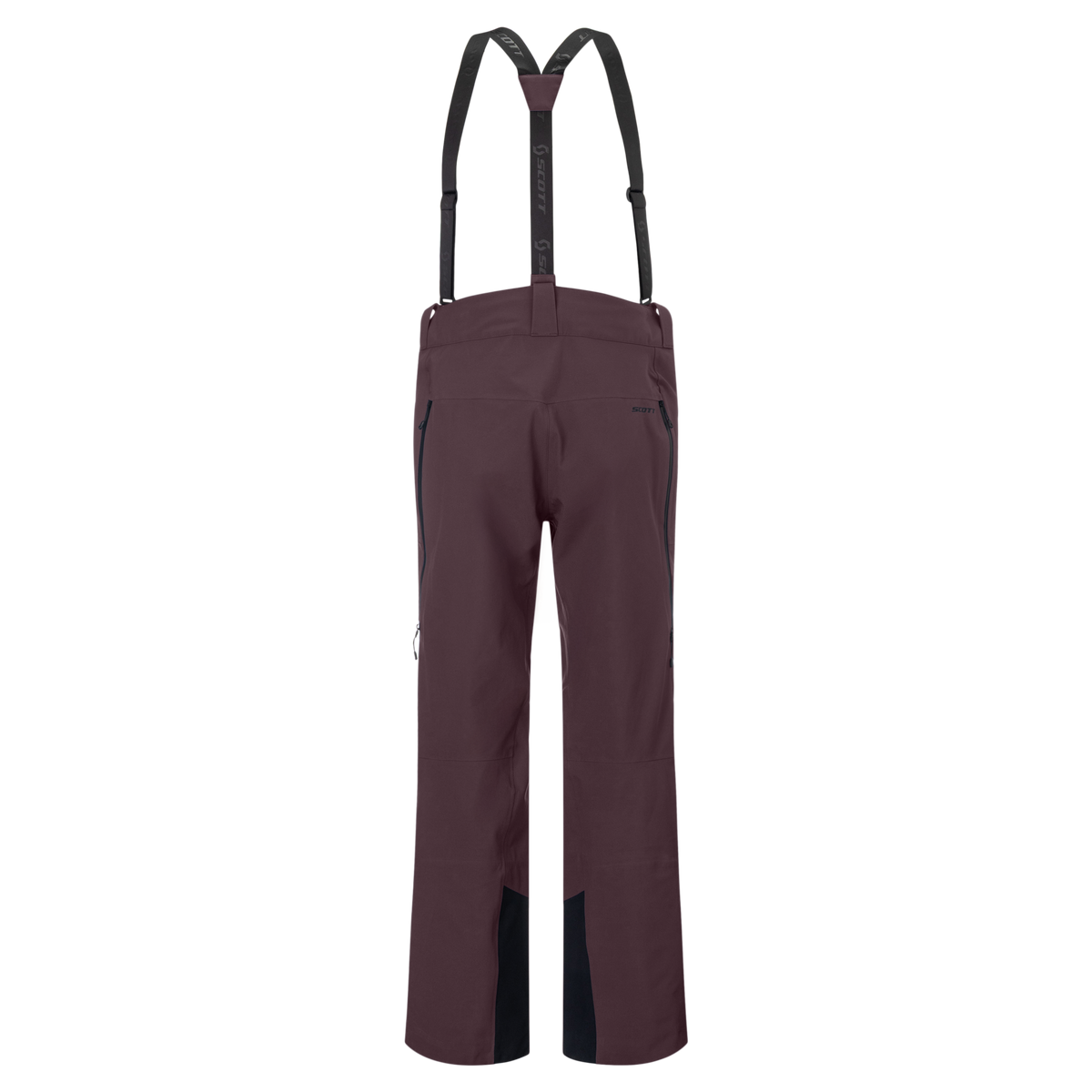 SCOTT Explorair 3L Wintersporthose Herren – Cocoa Red Rückansicht