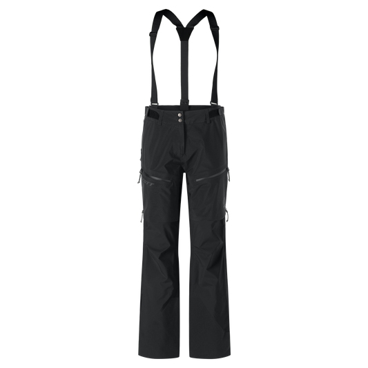 SCOTT Explorair GORE-TEX 3L Wintersporthose Damen – Black Vorderansicht