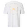 SCOTT Graphic Kurzarmshirt Herren in Weiß – Rückansicht