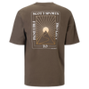 SCOTT Graphic Kurzarmshirt Herren in Wood Grey – Rückansicht