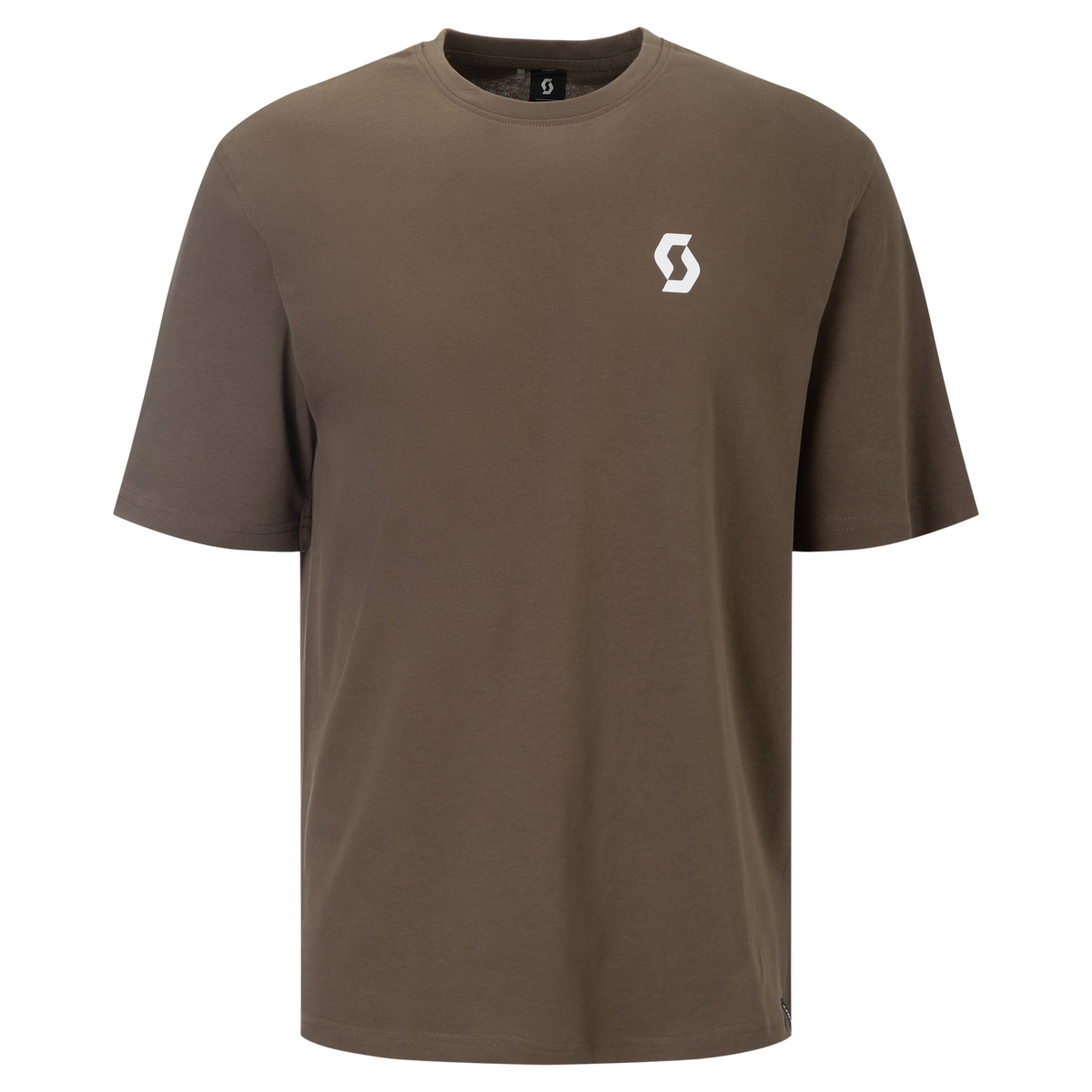 SCOTT Graphic Kurzarmshirt Herren in Wood Grey – Vorderansicht