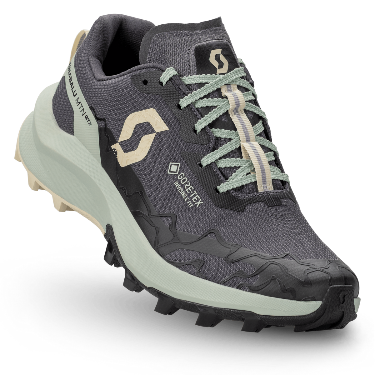 SCOTT Kinabalu MTN GTX Schuh Damen Black - Spray Grey – Ansicht 1