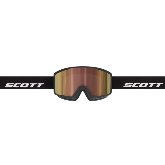 SCOTT Trace Pro Compact Light Sensitive Skibrille Black - AMP LS Cinnamon Chrome S1-3 Ansicht 2
