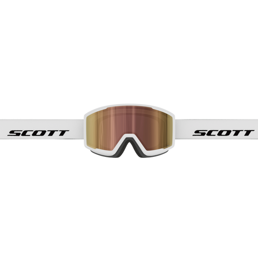 SCOTT Trace Pro Compact Light Sensitive Skibrille White - AMP LS Cinnamon Chrome S1-3 Ansicht 2