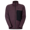 SCOTT Defined Mid Fleecejacke Herren Cocoa Red / Black Vorderansicht