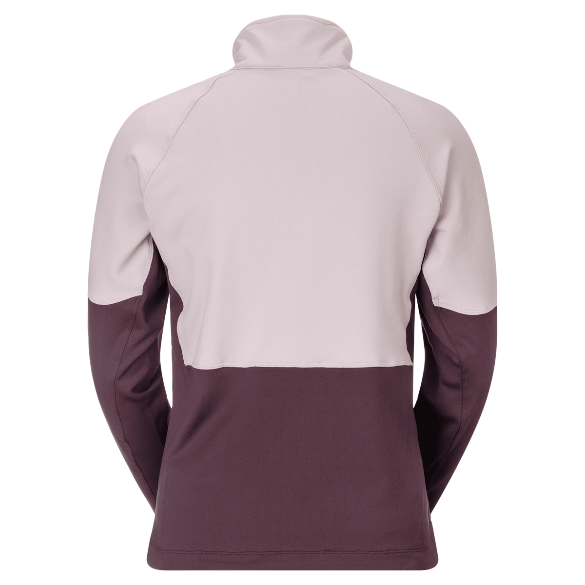 SCOTT Defined Mid Fleecejacke Damen Wax Pink/Cocoa Red Rückansicht