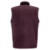 SCOTT Escape Heritage Pile Fleeceweste Herren Cocoa Red/Black Rückansicht