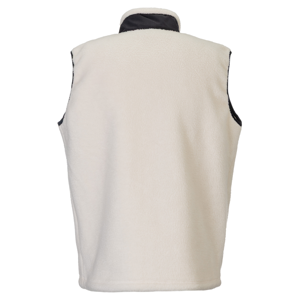 SCOTT Escape Heritage Pile Fleeceweste Herren Latte Beige/Black Rückansicht