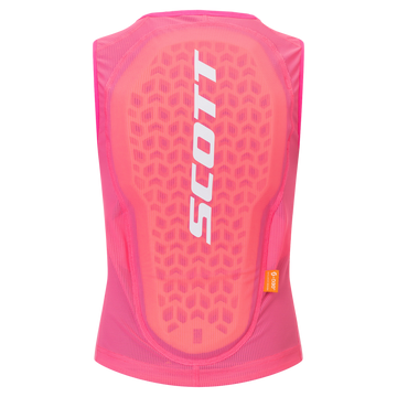 SCOTT Airflow Junior Protektorenweste Neon Pink Vorderansicht