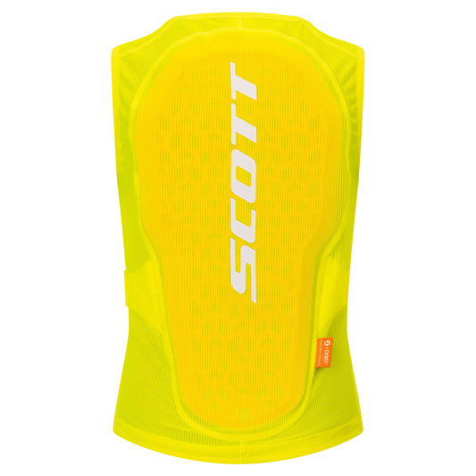 SCOTT Airflow Junior Protektorenweste Safety Yellow Vorderansicht