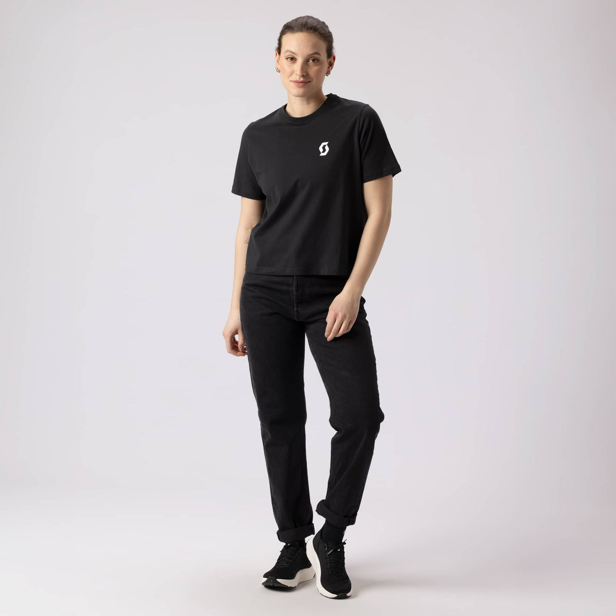 SCOTT Authentic Kurzarmshirt Damen im Einsatz