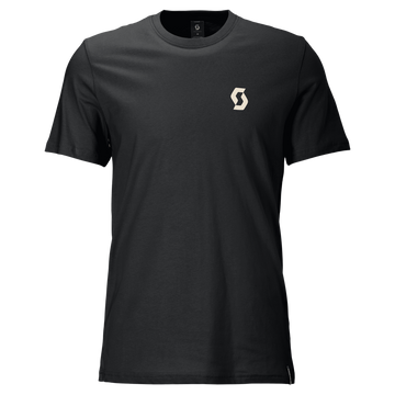 SCOTT Backprint Kurzarmshirt Herren - Black