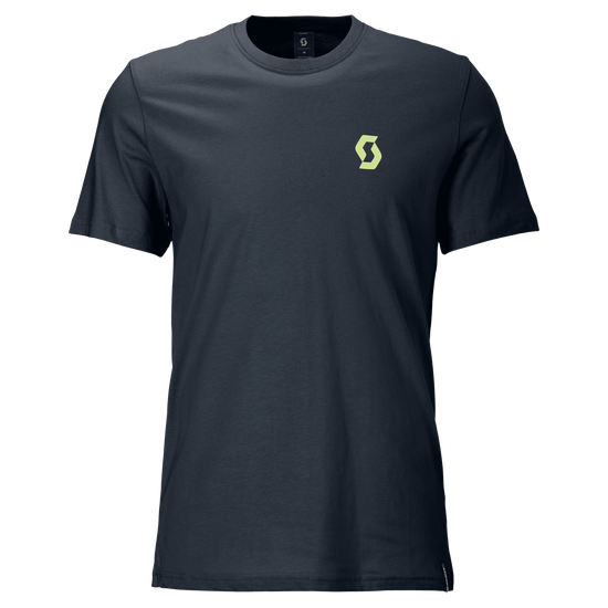 SCOTT Backprint Kurzarmshirt Herren - Dark Blue