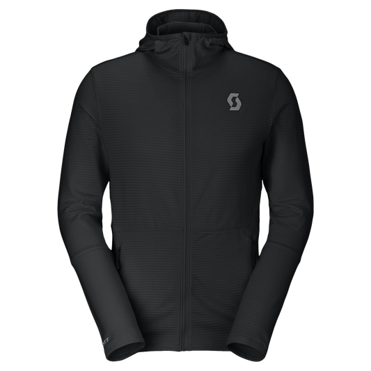 SCOTT Defined Light Hoody Herren – Black – Vorderansicht
